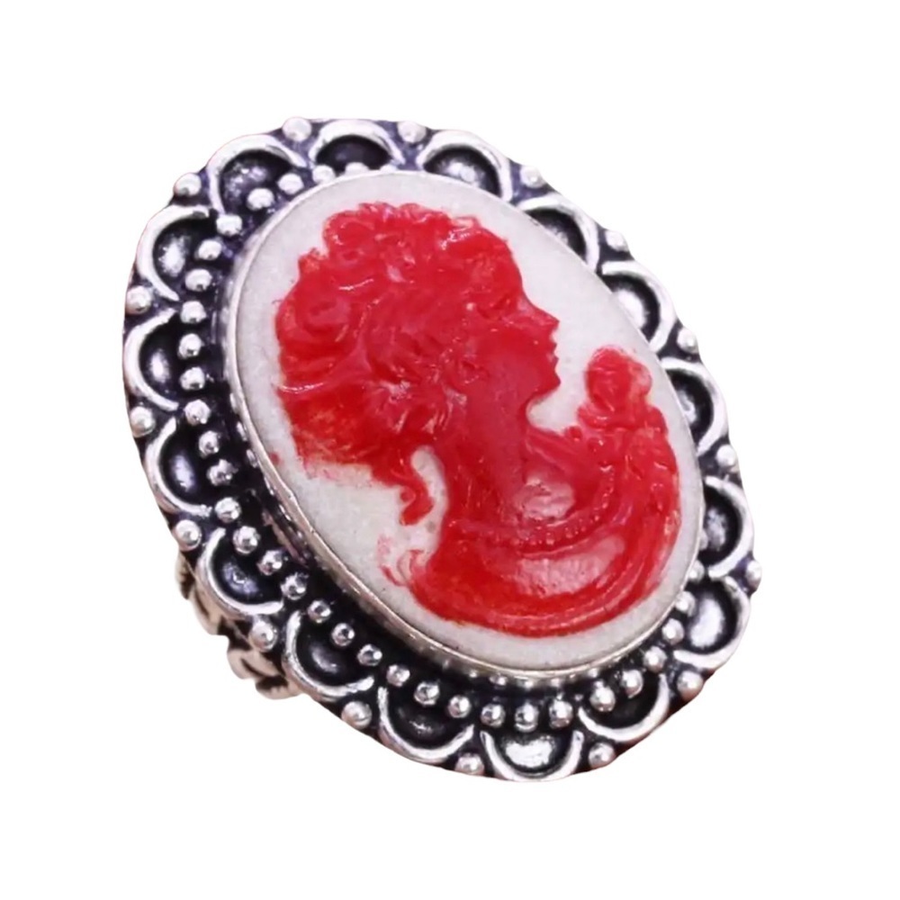 Cameo Face Ring